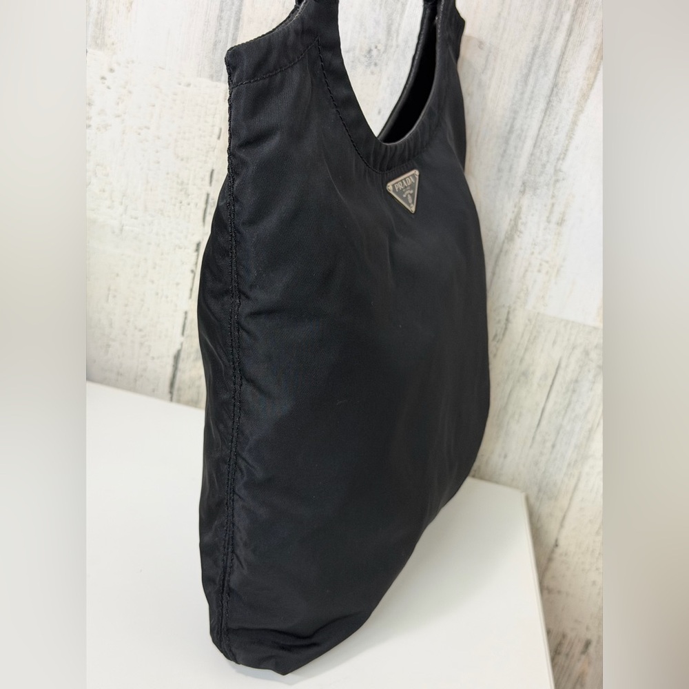 Prada‎ Black Nylon Tote Bag - Picture 5 of 11